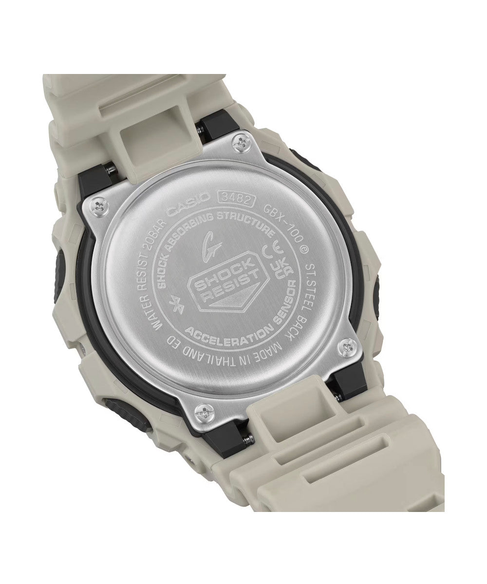 RELOJ CASIO G-SHOCK GBX-100-8DR- GRIS