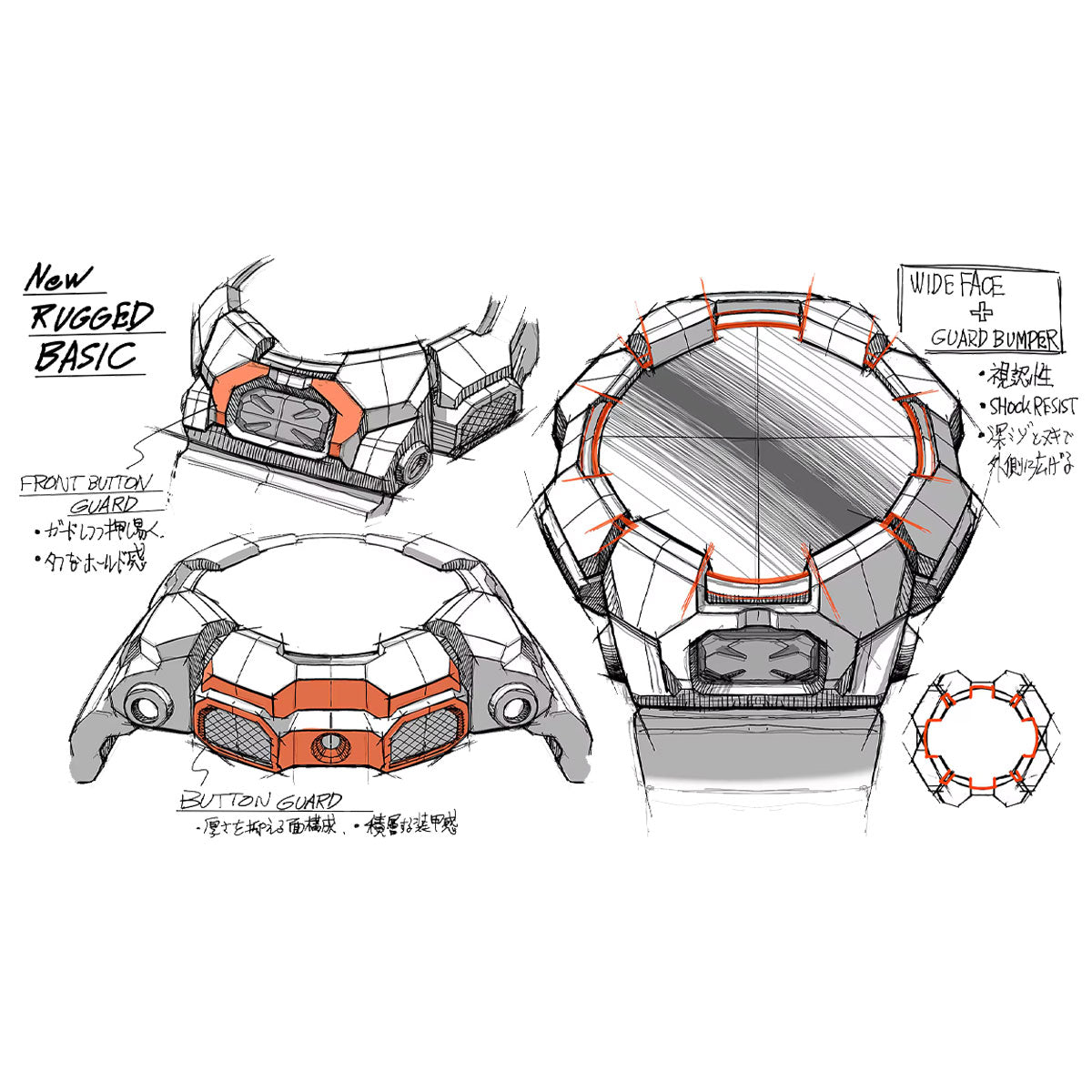 RELOJ DIGITAL PARA HOMBRE CASIO G-SHOCK GD-010-1A1DR - NEGRO