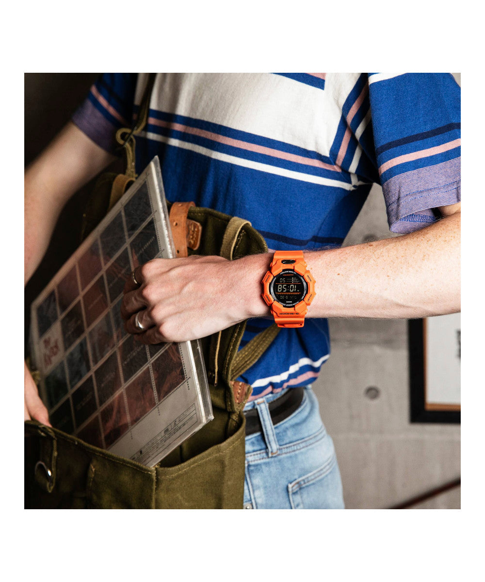 RELOJ CASIO G-SHOCK GD-010-4DR- ROJO