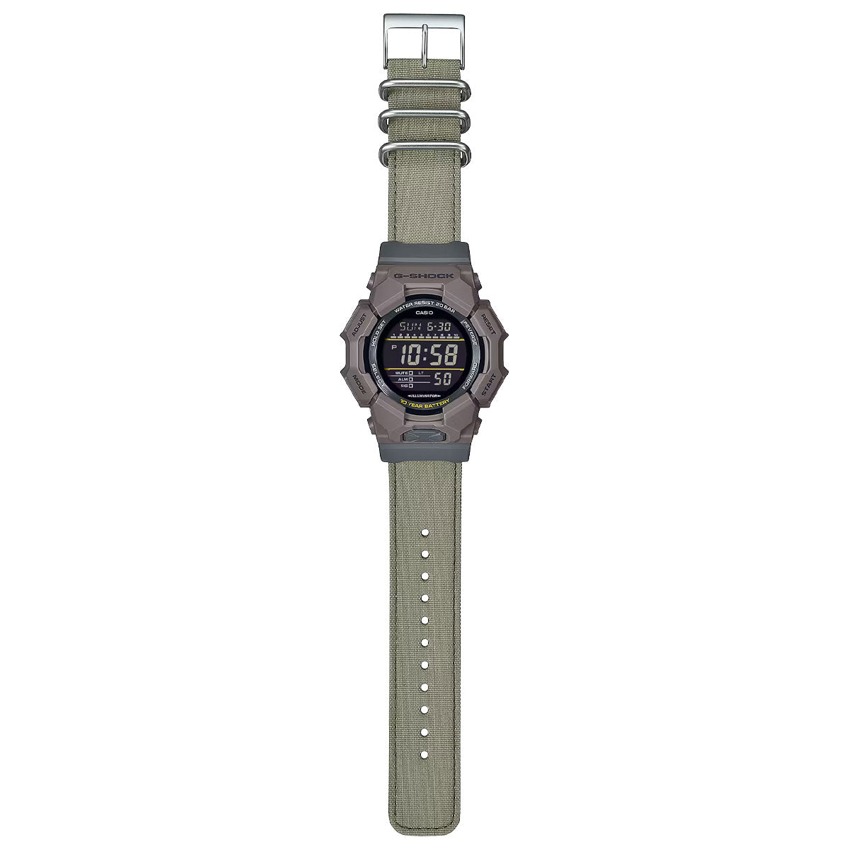 RELOJ DIGITAL PARA HOMBRE CASIO G-SHOCK GD-010CE-5DR - CAFÉ
