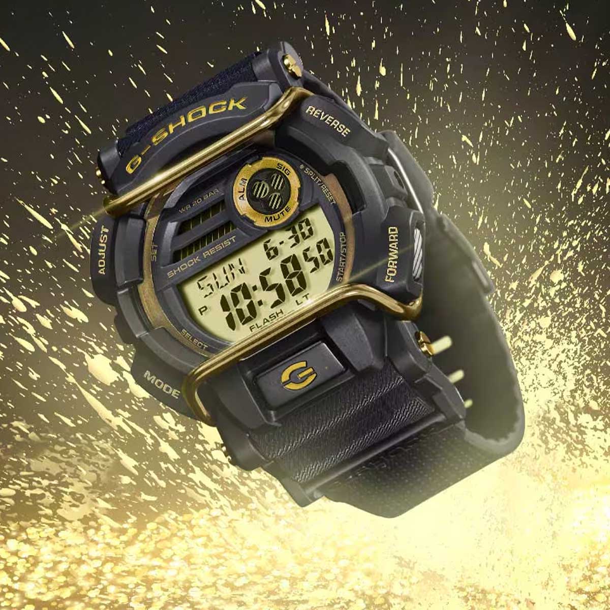 RELOJ DIGITAL PARA HOMBRE CASIO G-SHOCK GD-400GB-1B2DG - NEGRO