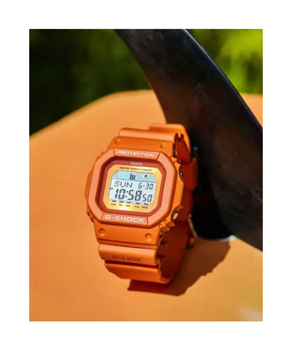 RELOJ CASIO G-SHOCK GLX-5600RT-4DR- NARANJADO