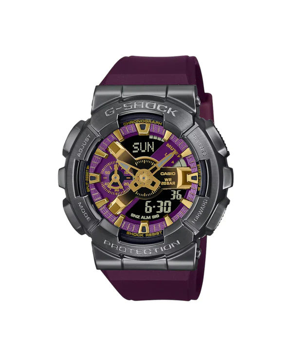 RELOJ ANÁLOGO DIGITAL PARA HOMBRE CASIO G-SHOCK GM-110CL-6ADR - MORADO