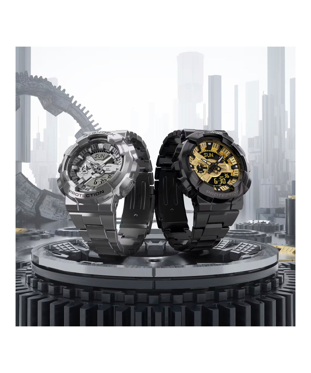 RELOJ CASIO G-SHOCK GM-110D-8ADR- PLATEADO