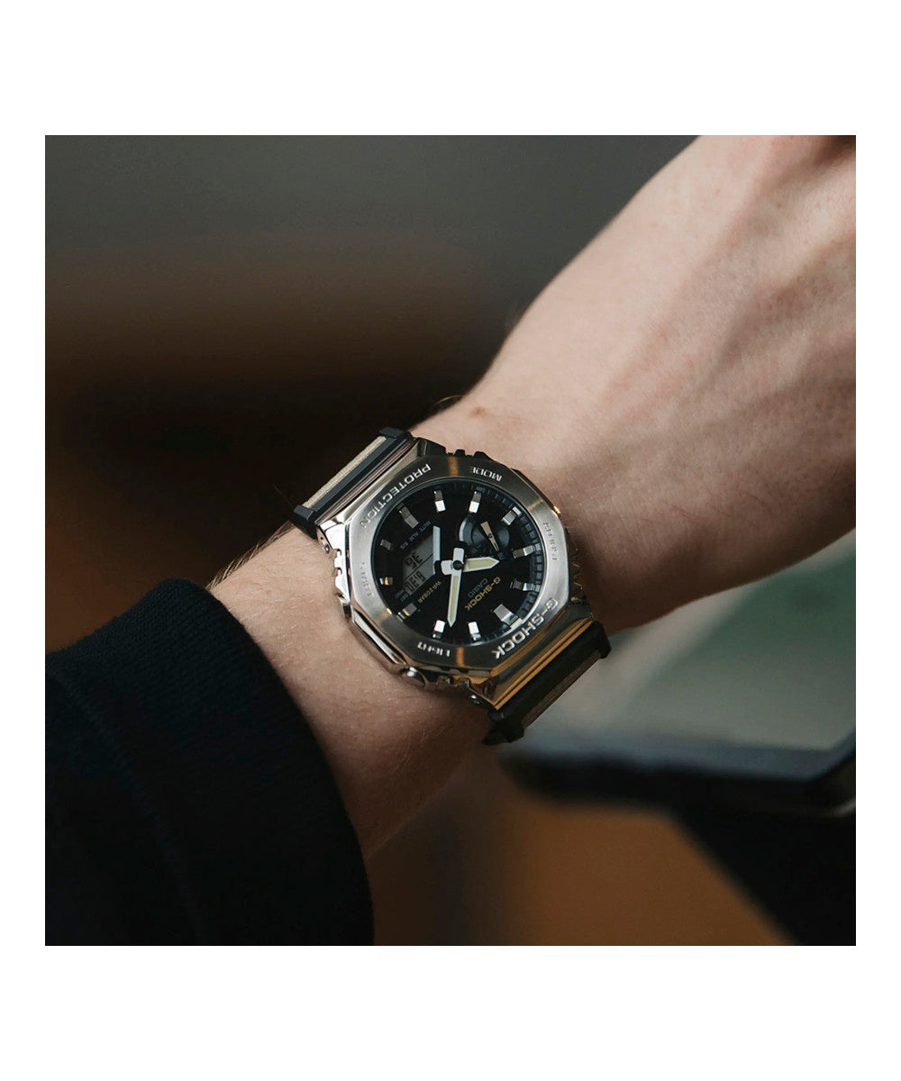 RELOJ ANÁLOGO DIGITAL PARA HOMBRE CASIO G-SHOCK GM-2100C-5ADR - MARRÓN