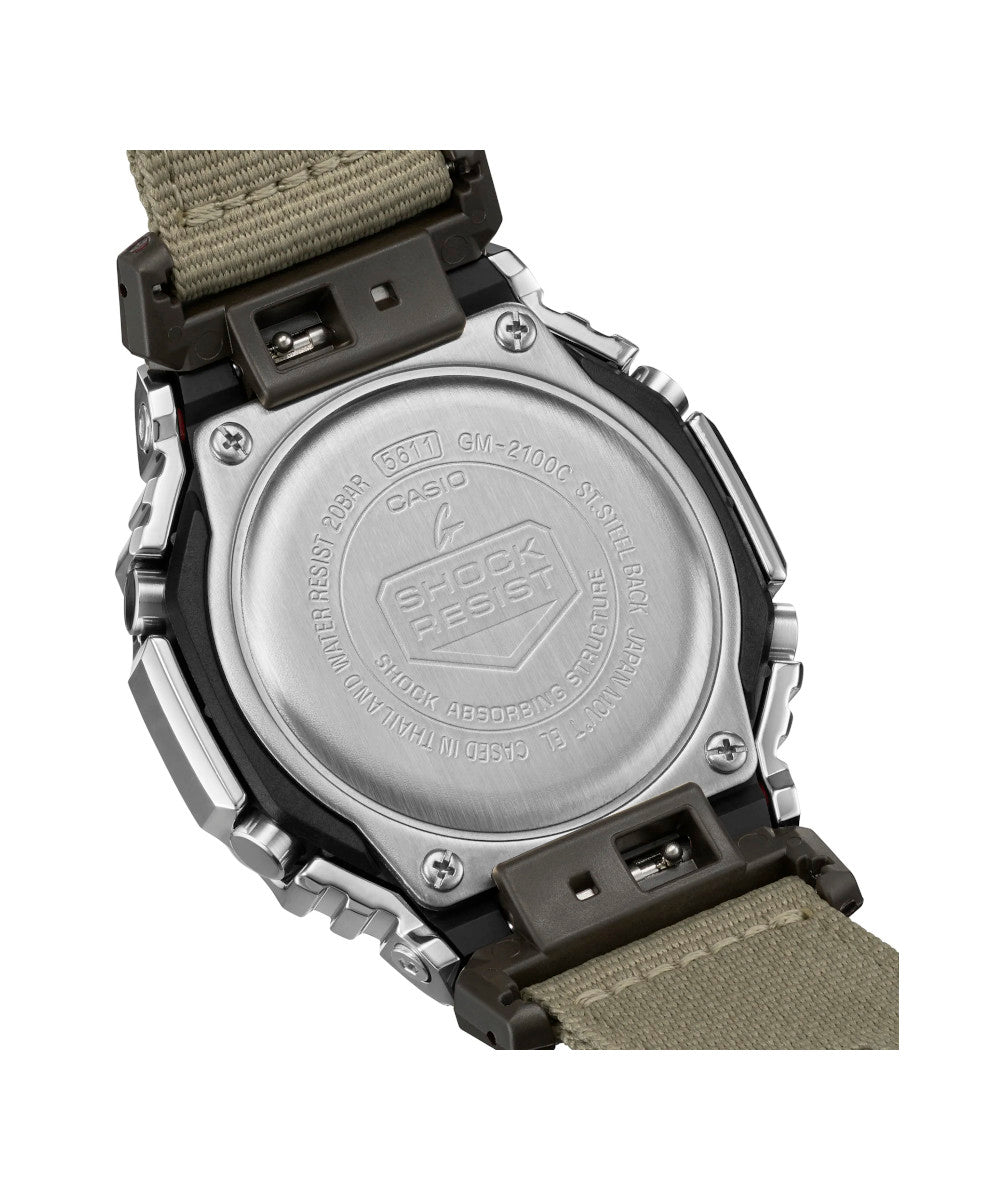 RELOJ ANÁLOGO DIGITAL PARA HOMBRE CASIO G-SHOCK GM-2100C-5ADR - MARRÓN