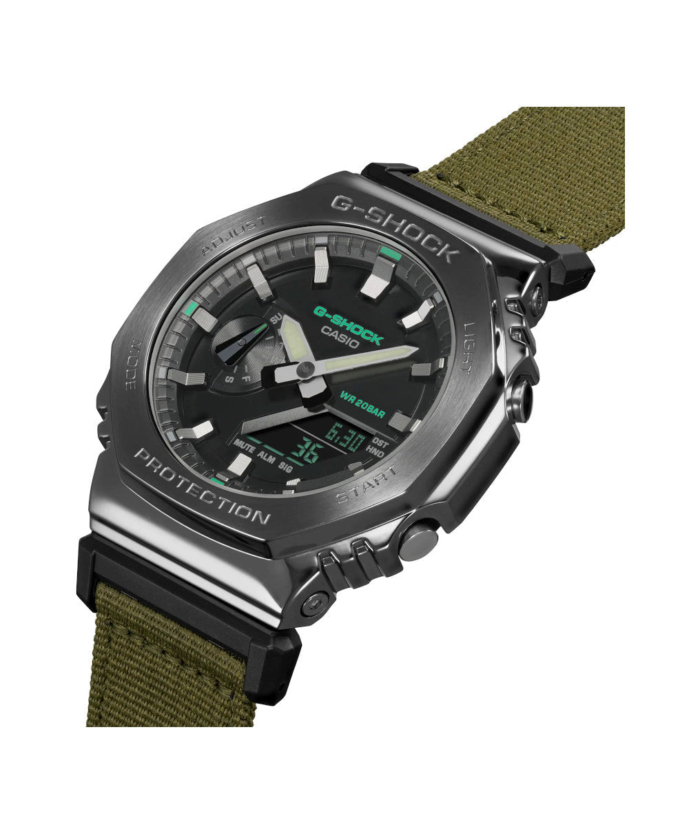RELOJ ANÁLOGO DIGITAL PARA HOMBRE CASIO G-SHOCK GM-2100CB-3ADR - VERDE