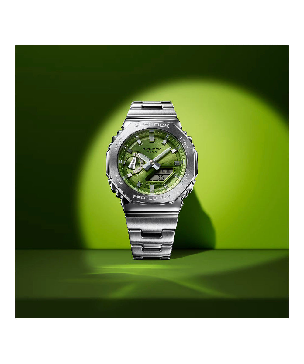 RELOJ CASIO G-SHOCK GM-2110D-3ADR- VERDE