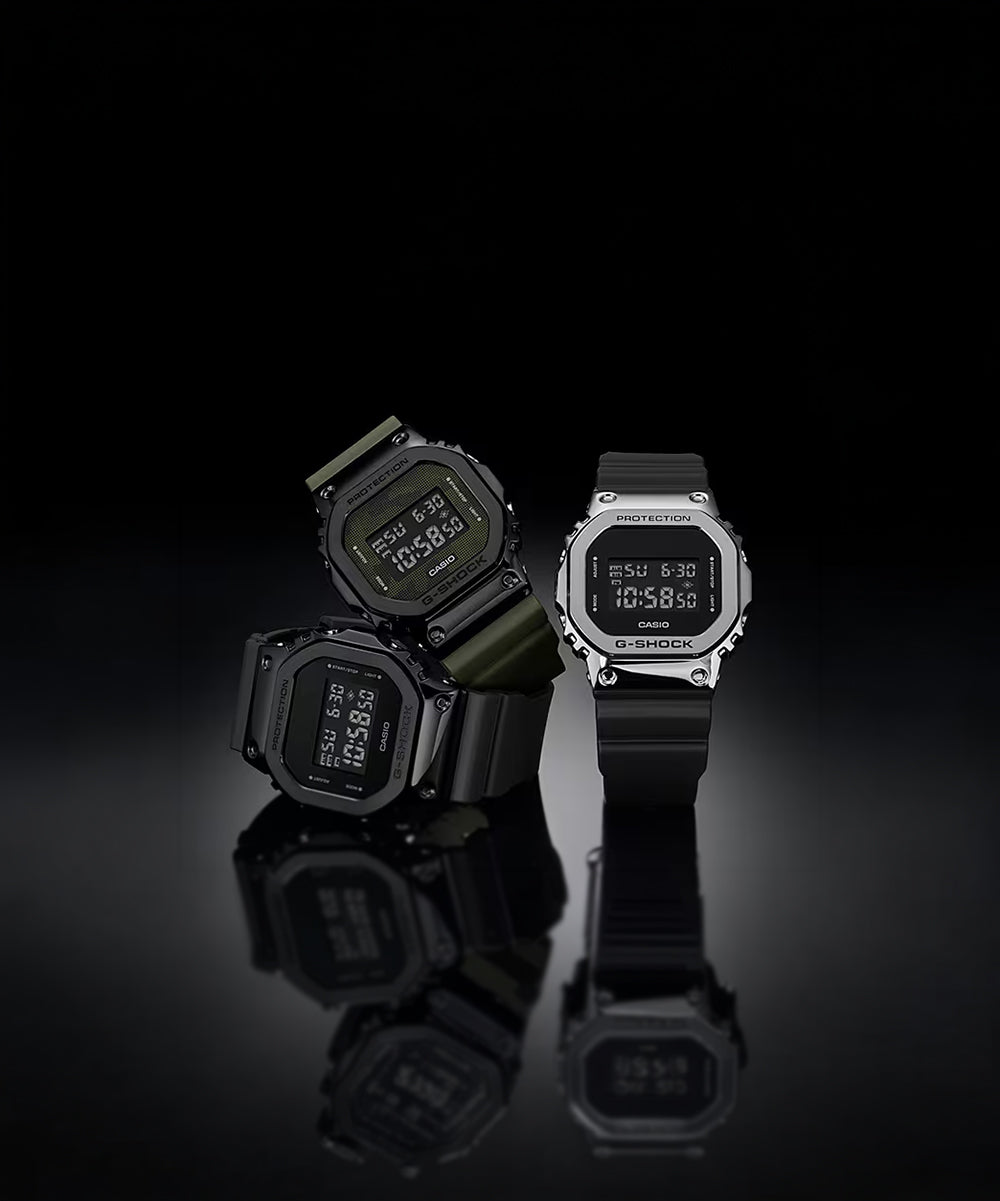 RELOJ DIGITAL PARA HOMBRE CASIO G-SHOCK GM-5600B-1DR - NEGRO