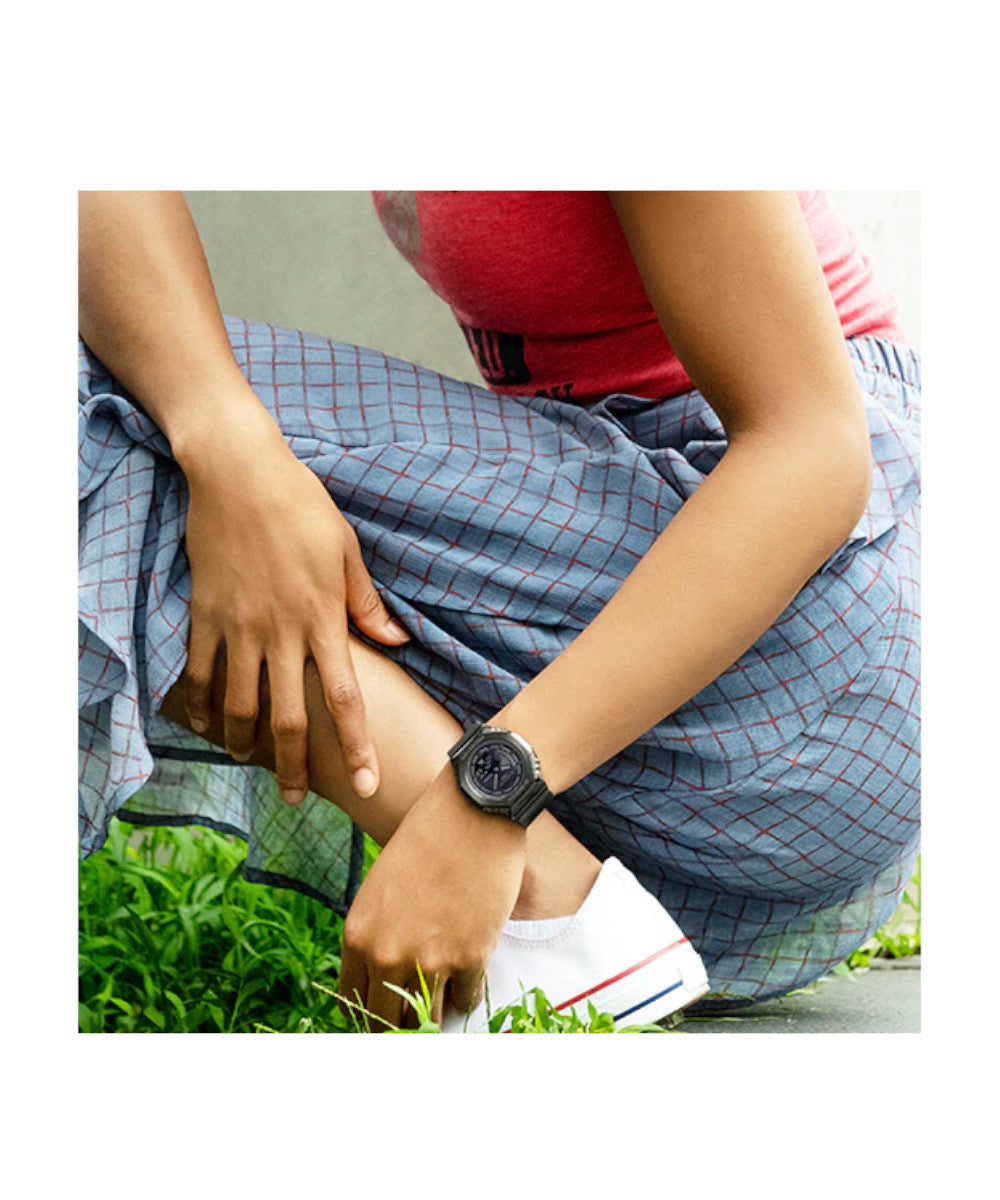 RELOJ PARA MUJER CASIO G-SHOCK  GM-S2100B-8ADR -GRIS