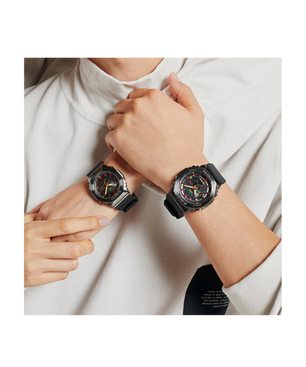 RELOJ PARA MUJER CASIO G-SHOCK  GM-S2100CH-1ADR -NEGRO