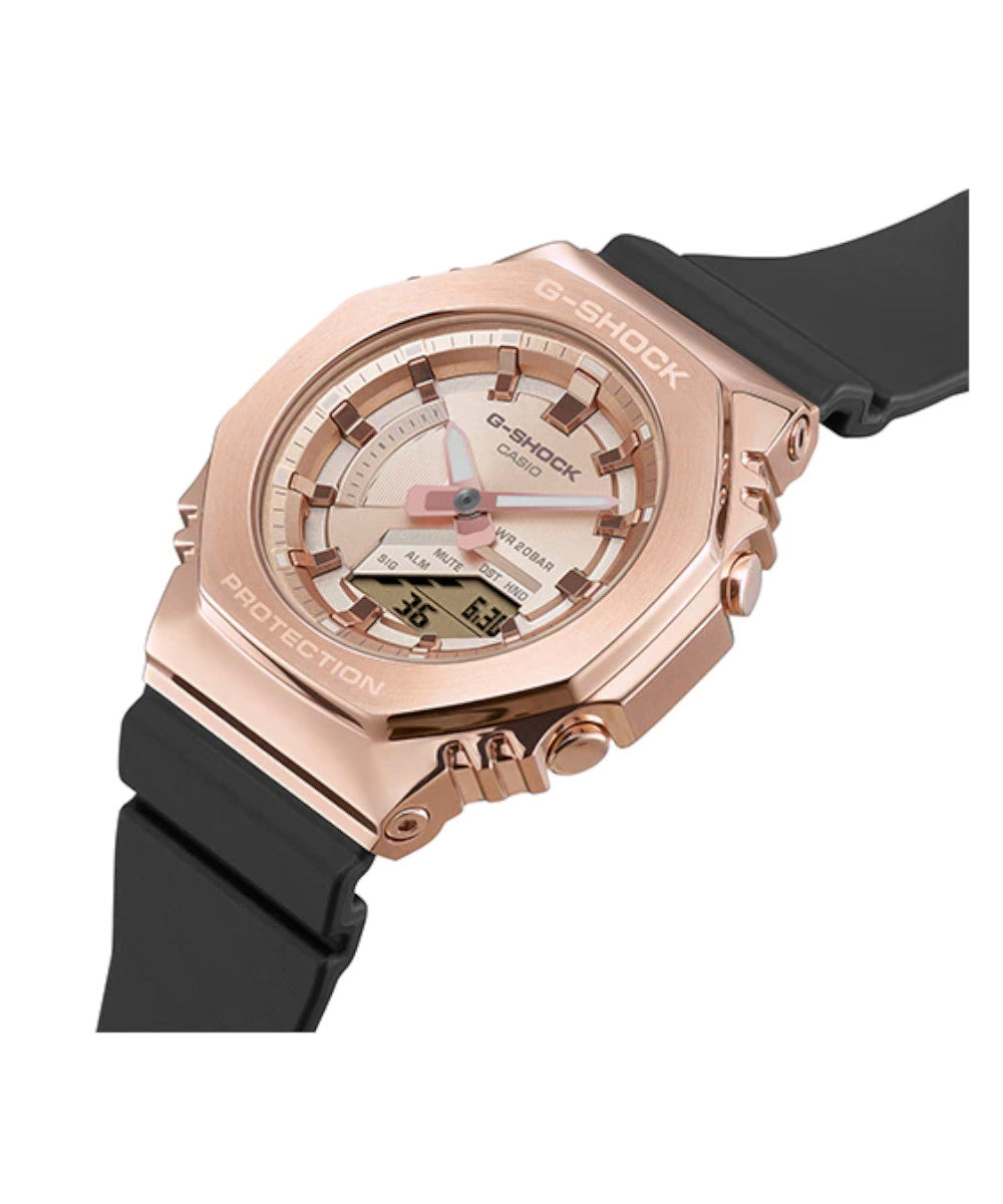 RELOJ PARA MUJER CASIO G-SHOCK GM-S2100PG-1A4DR -ROSADO