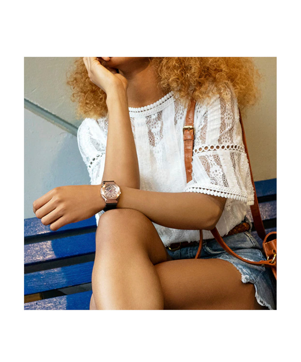 RELOJ PARA MUJER CASIO G-SHOCK GM-S2100PG-1A4DR -ROSADO