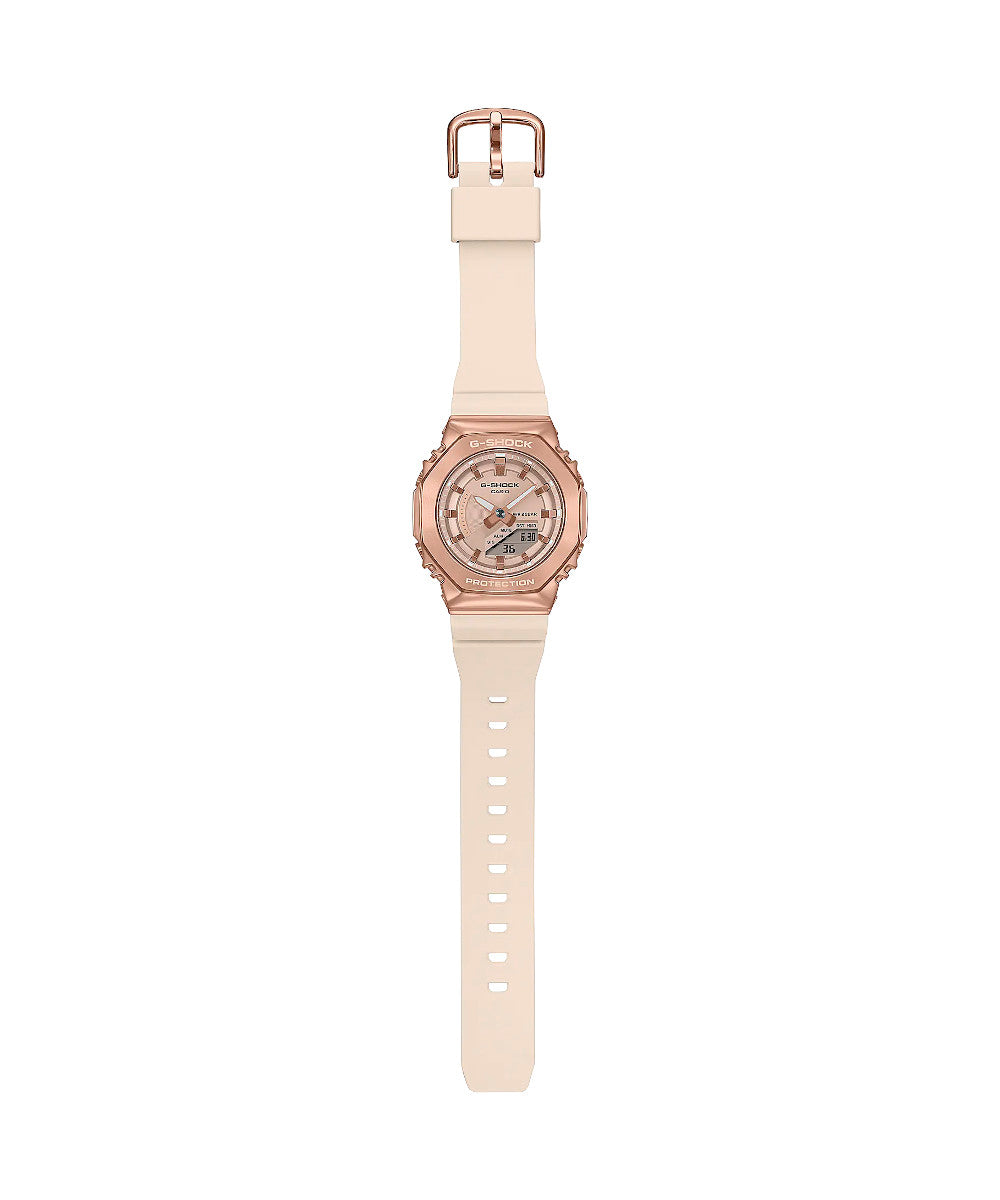 RELOJ PARA MUJER CASIO G-SHOCK GM-S2100PG-4ADR -ROSADO