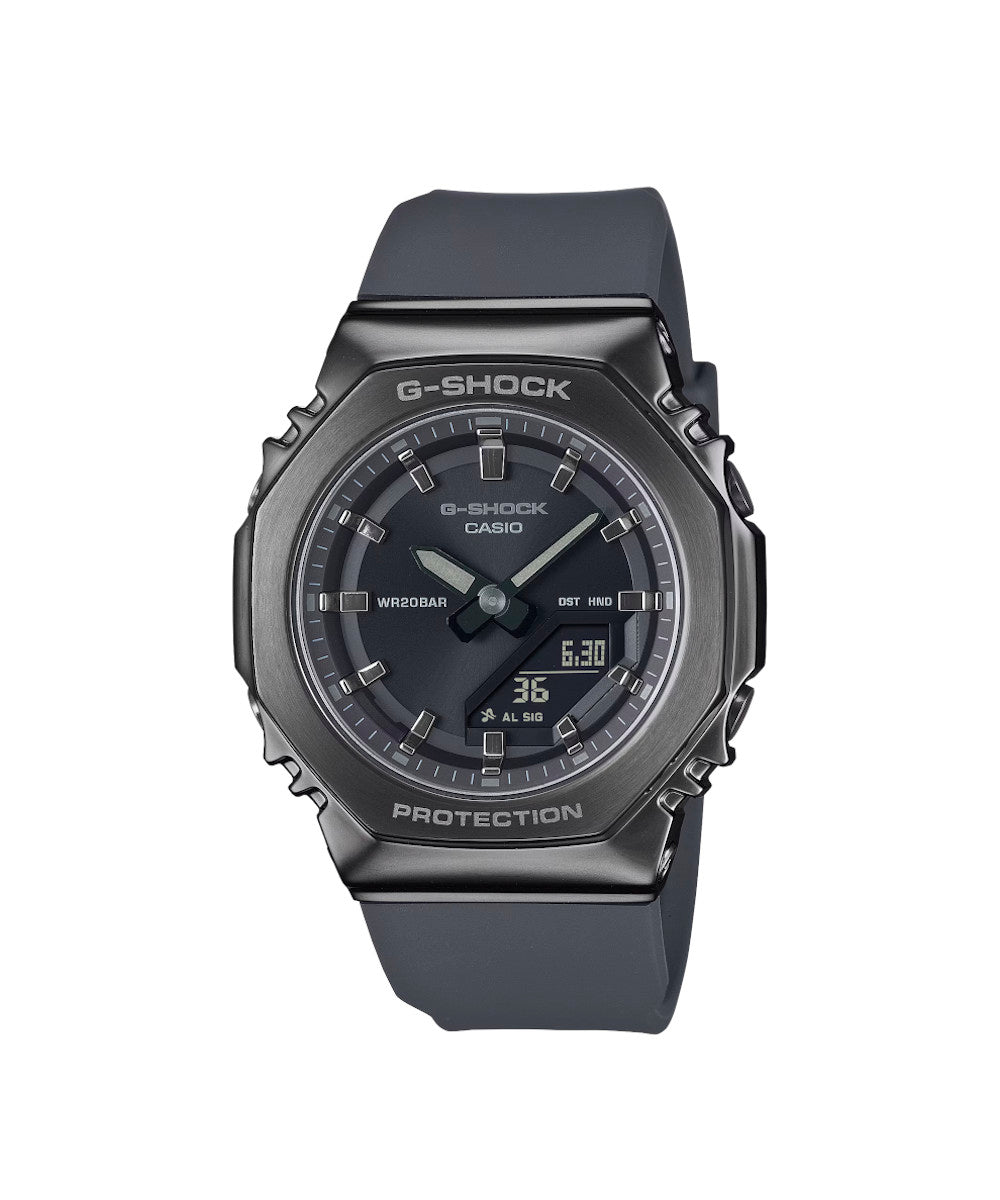 RELOJ PARA MUJER CASIO G-SHOCK  GM-S2110B-8ADR -GRIS