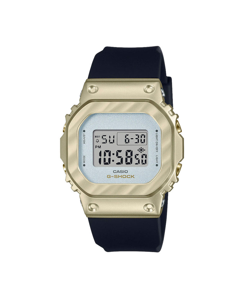 RELOJ DIGITAL PARA MUJER CASIO G-SHOCK GM-S5600BC-1DR - DORADO