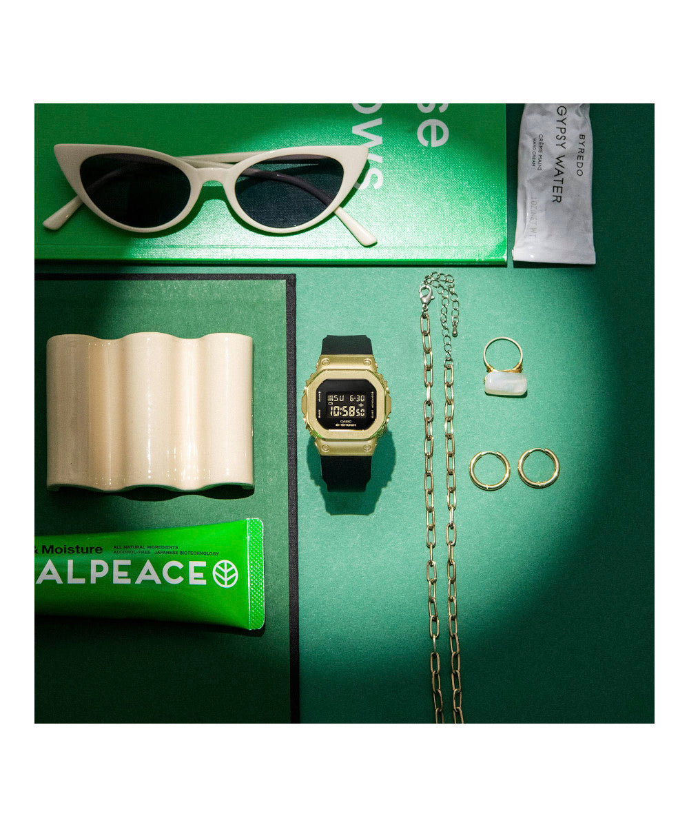 RELOJ PARA MUJER CASIO G-SHOCK  GM-S5600GB-1DR -NEGRO