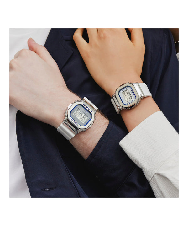 RELOJ DIGITAL PARA MUJER CASIO G-SHOCK GM-S5600LC-7DR - BLANCO