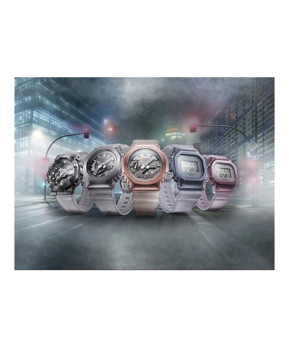 RELOJ PARA MUJER CASIO G-SHOCK GM-S5600MF-6DR -MORADO