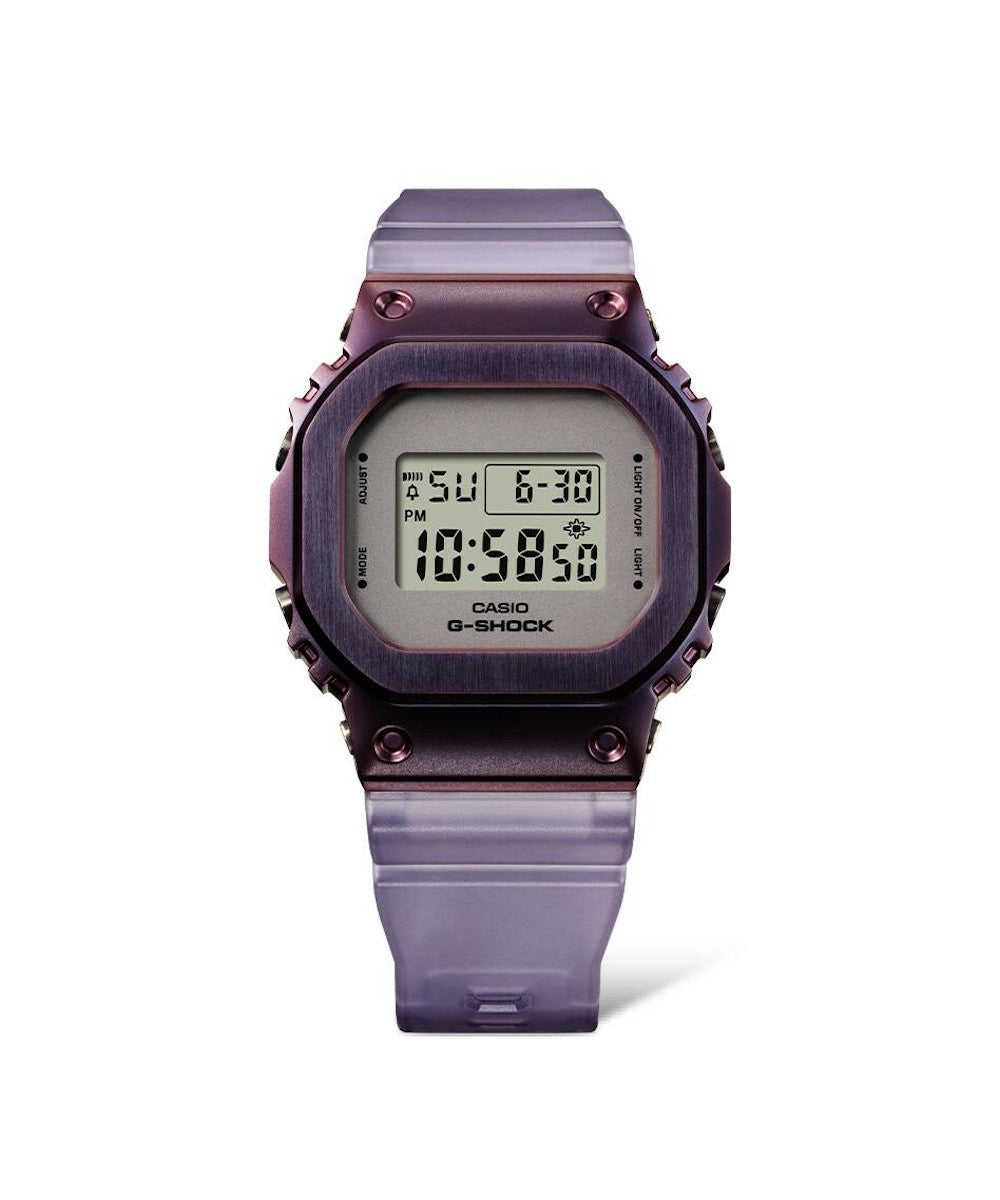 RELOJ PARA MUJER CASIO G-SHOCK GM-S5600MF-6DR -MORADO