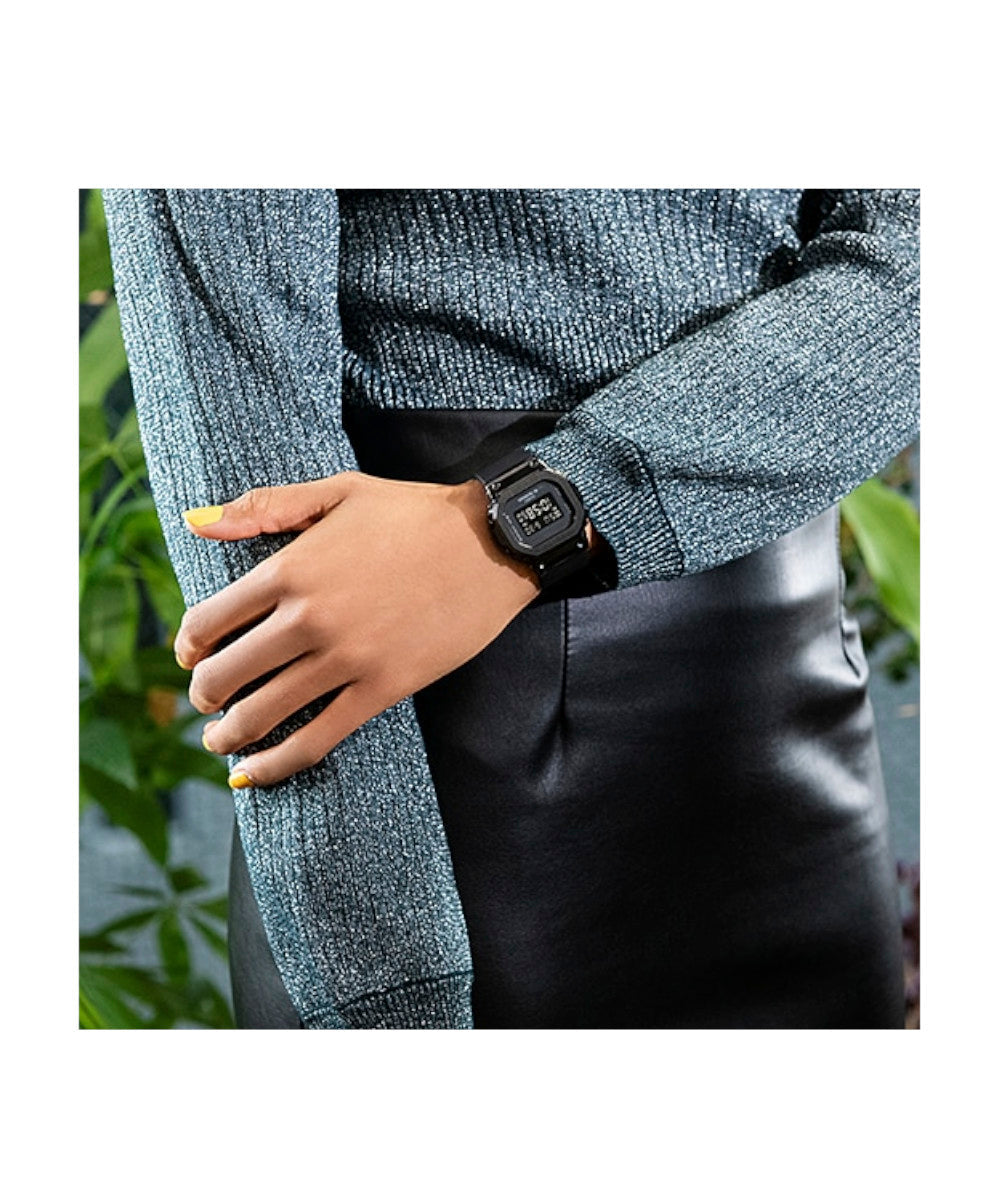 RELOJ PARA MUJER CASIO G-SHOCK  GM-S5600SB-1DR -NEGRO