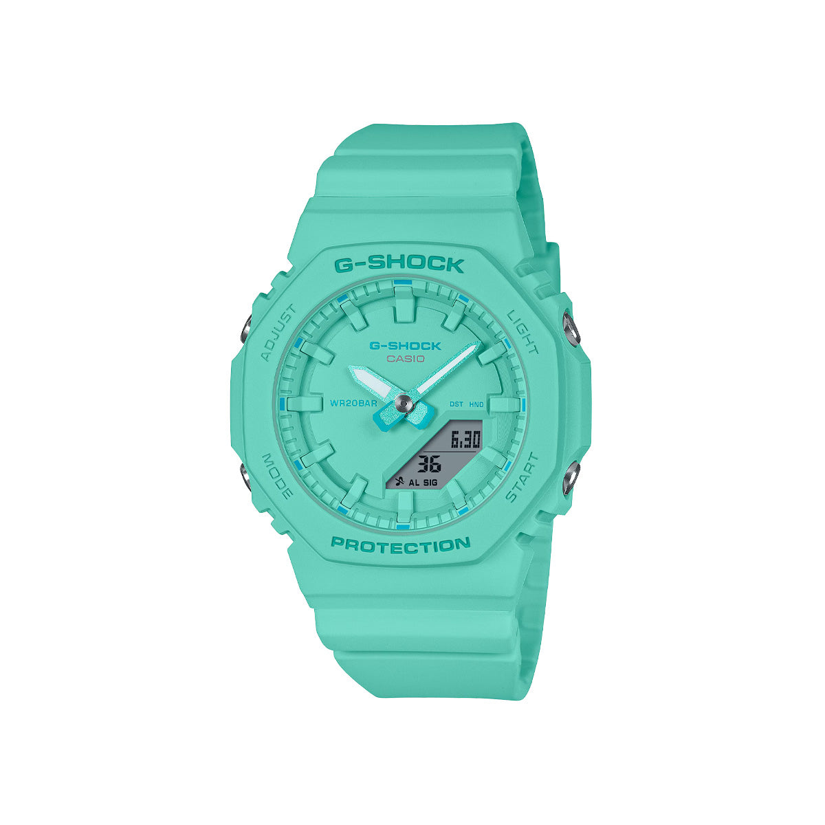 RELOJ ANÁLOGO DIGITAL PARA MUJER CASIO G-SHOCK GMA-P2100-2ADR AZUL