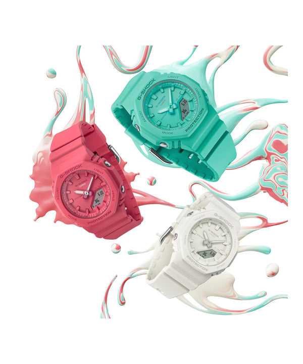 RELOJ ANÁLOGO DIGITAL PARA MUJER CASIO G-SHOCK GMA-P2100-2ADR - AZUL