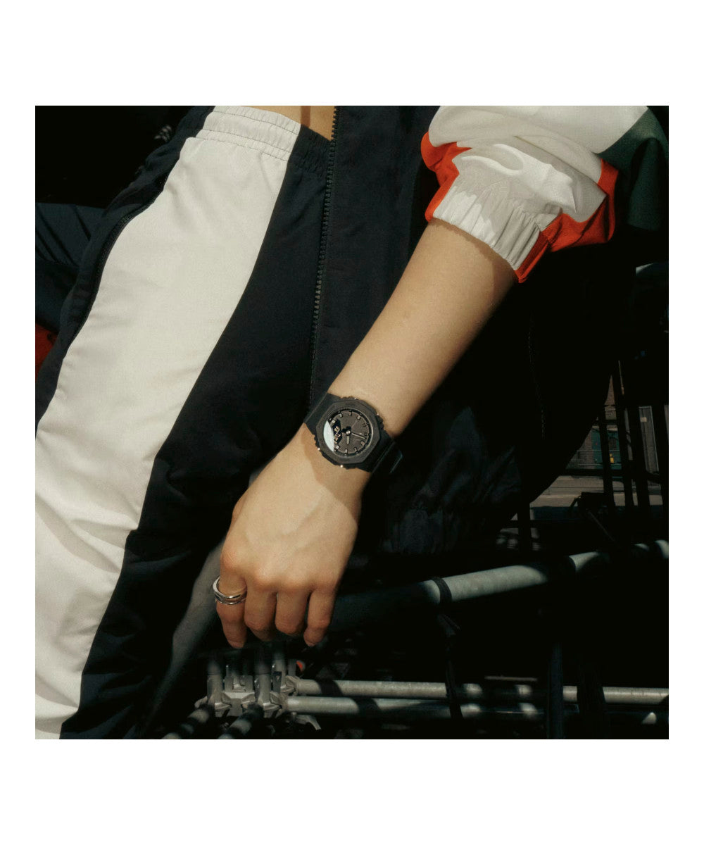 RELOJ PARA MUJER CASIO G-SHOCK GMA-P2100BB-1ADR -NEGRO