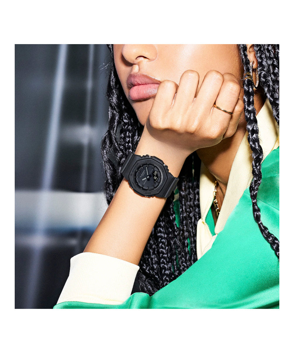 RELOJ PARA MUJER CASIO G-SHOCK GMA-P2100BB-1ADR -NEGRO