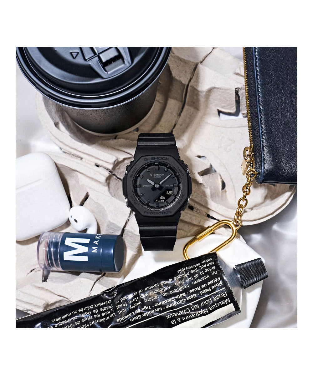 RELOJ PARA MUJER CASIO G-SHOCK GMA-P2100BB-1ADR -NEGRO