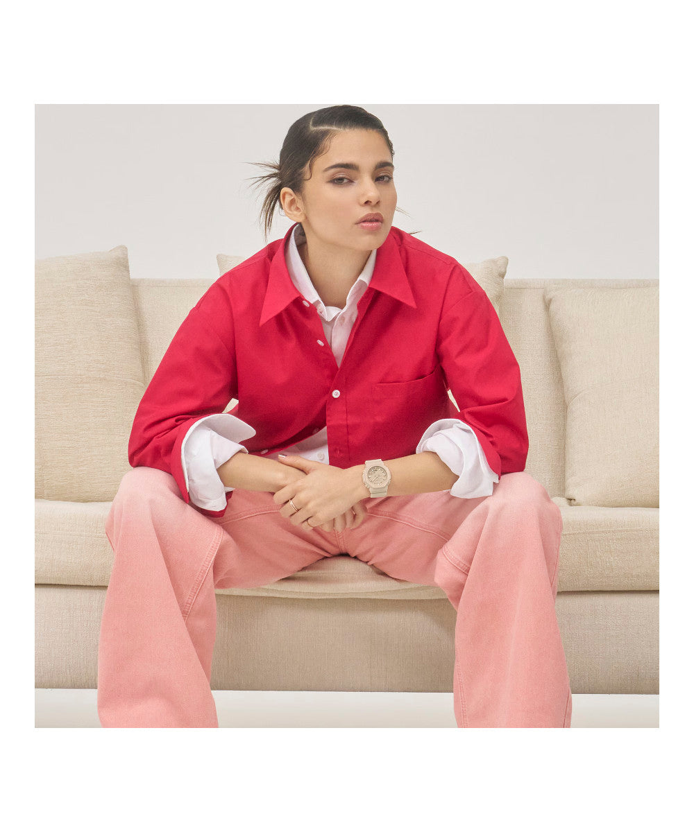 RELOJ PARA MUJER CASIO G-SHOCK  GMA-P2100M-4ADR -ROSADO