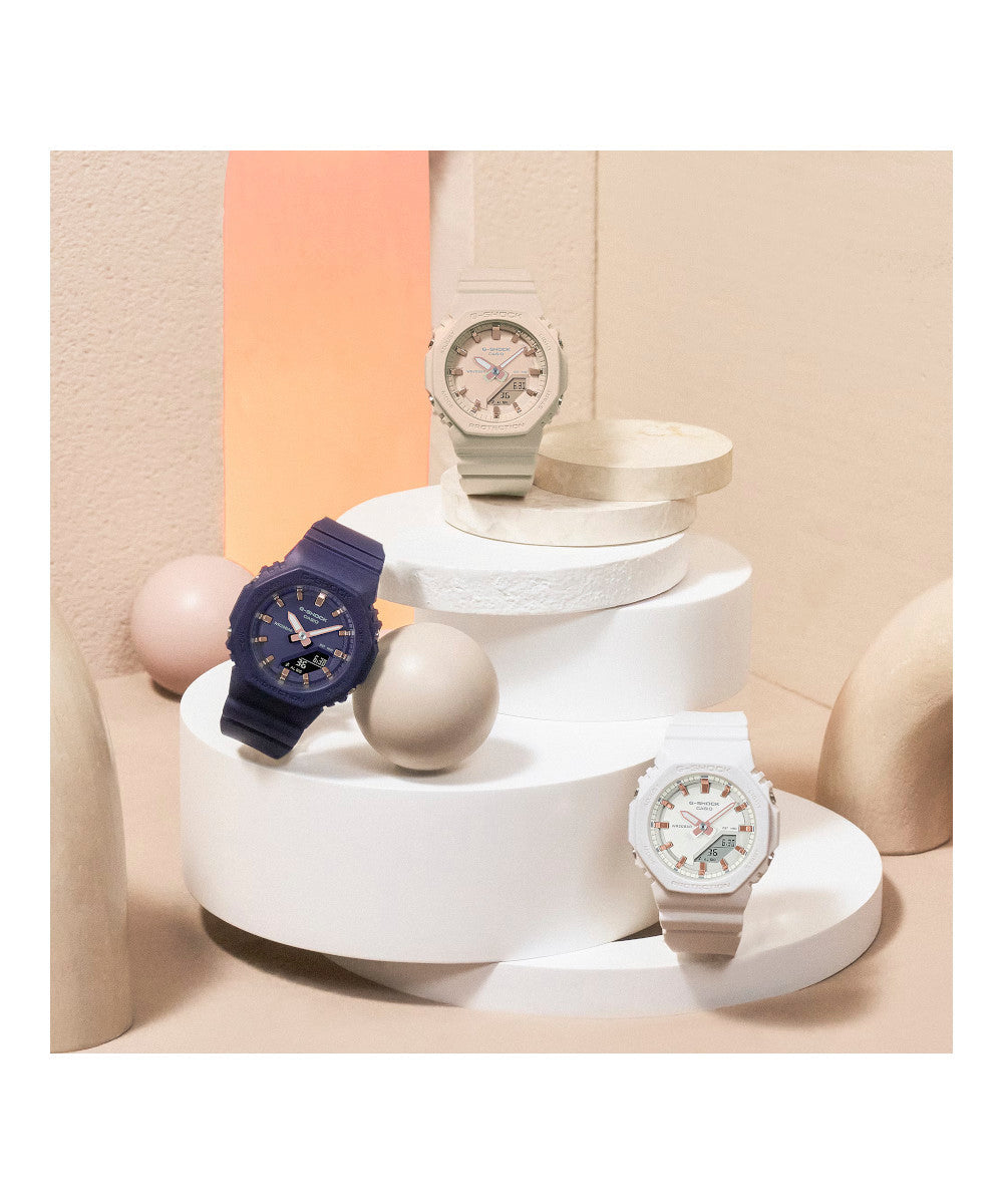 RELOJ PARA MUJER CASIO G-SHOCK  GMA-P2100M-7ADR -BLANCO