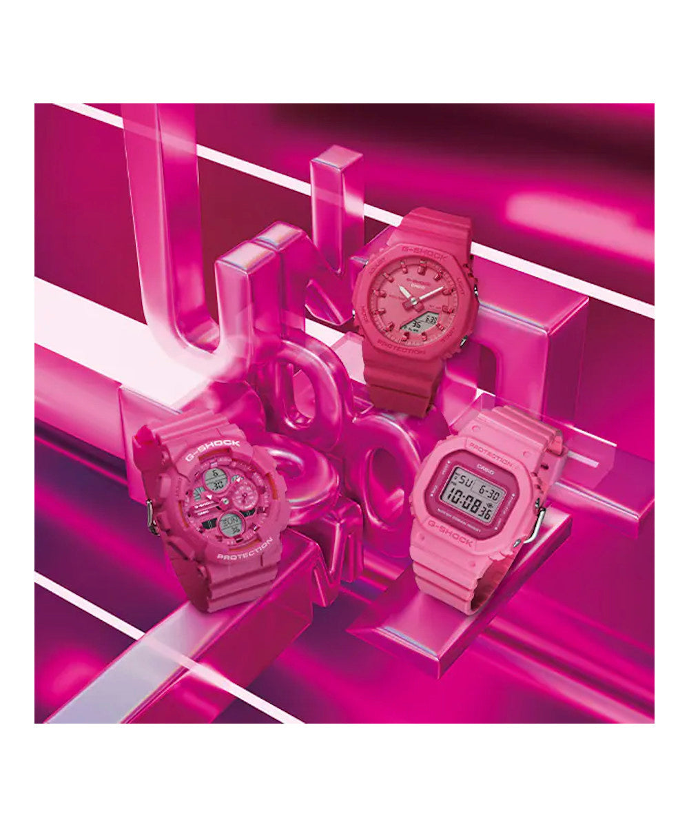 RELOJ PARA MUJER CASIO G-SHOCK  GMA-P2100PP-4ADR -ROSADO