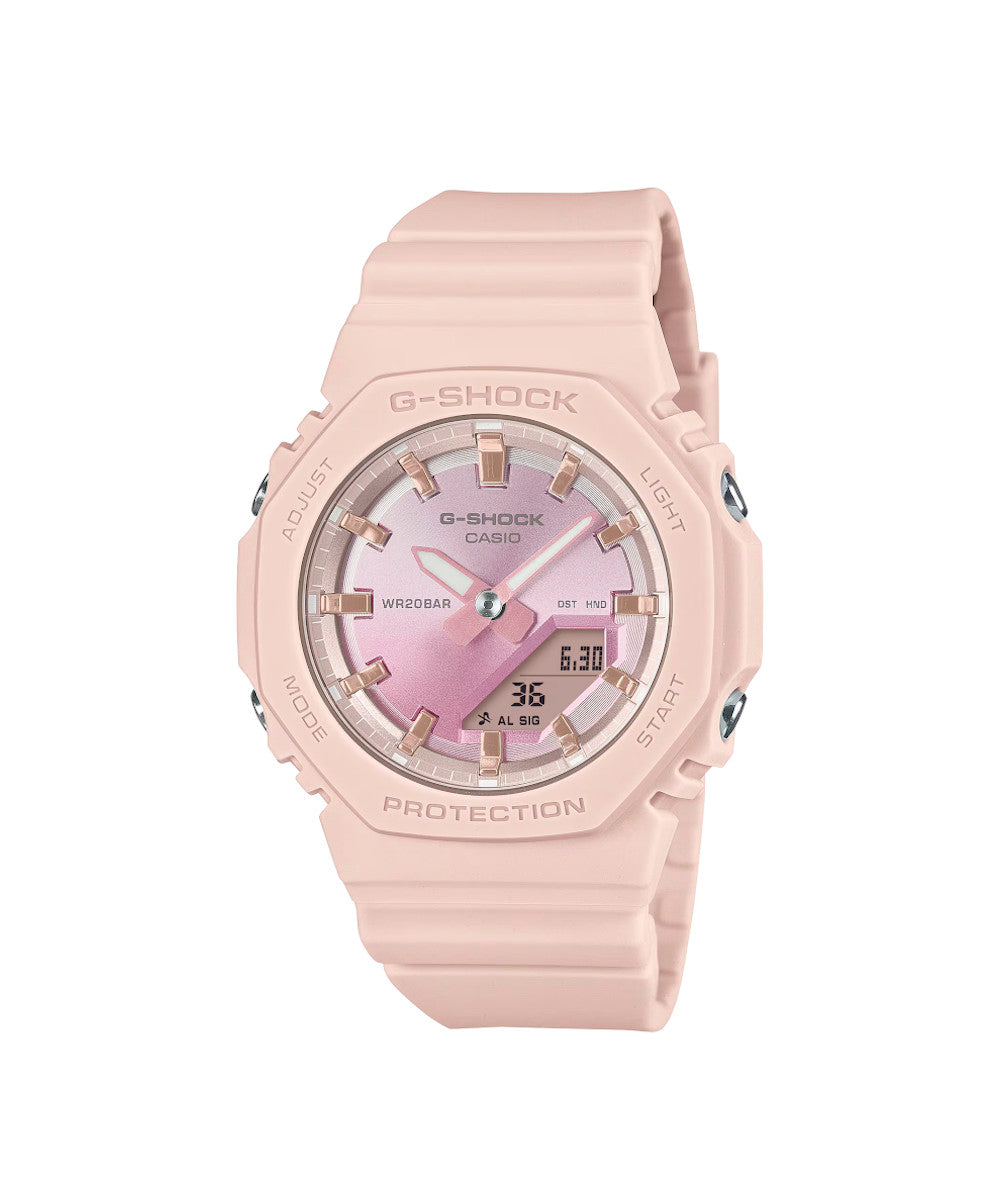 RELOJ PARA MUJER CASIO G-SHOCK GMA-P2100SG-4ADR -ROSADO