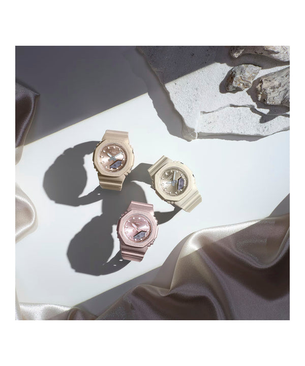 RELOJ ANÁLOGO DIGITAL PARA MUJER CASIO G-SHOCK GMA-P2100ST-4ADR - ROSADO