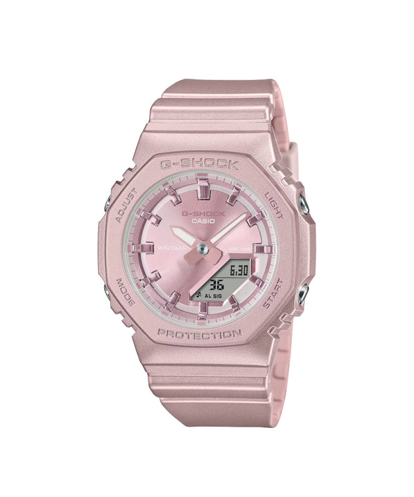 RELOJ ANÁLOGO DIGITAL PARA MUJER CASIO G-SHOCK GMA-P2100ST-4ADR - ROSADO