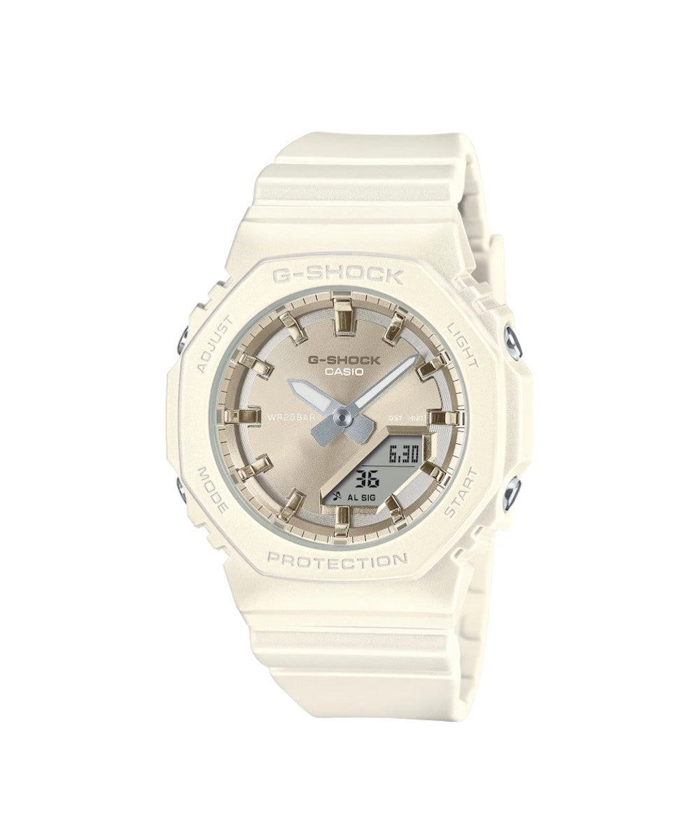 RELOJ PARA MUJER CASIO G-SHOCK  GMA-P2100ST-7ADR -BLANCO