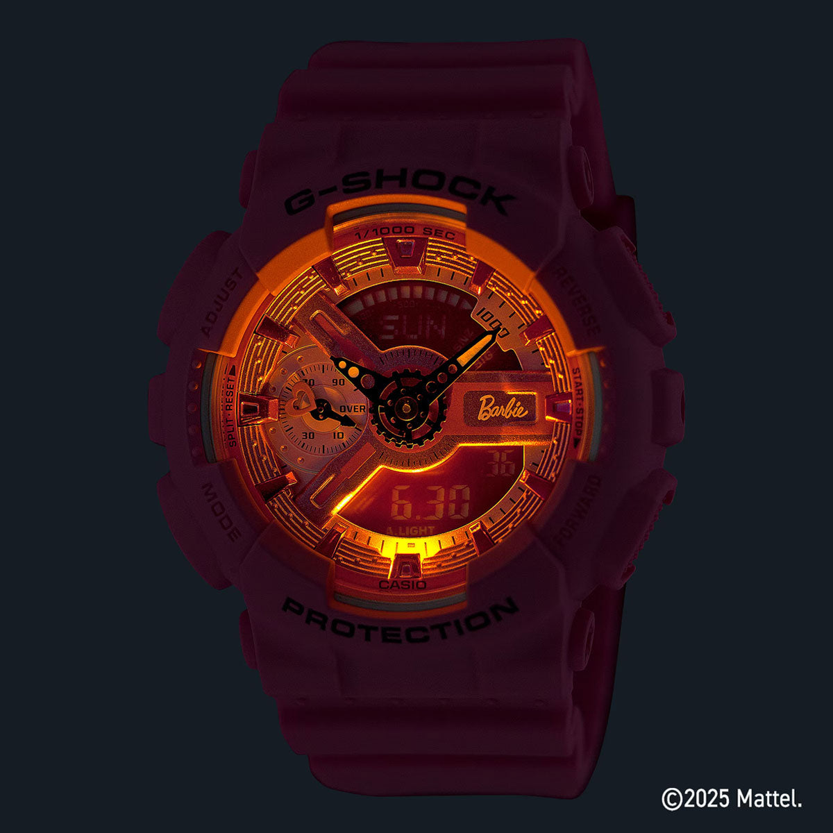 RELOJ ANÁLOGO DIGITAL PARA MUJER CASIO G-SHOCK GMA-S110BE-4ADR - ROSADO