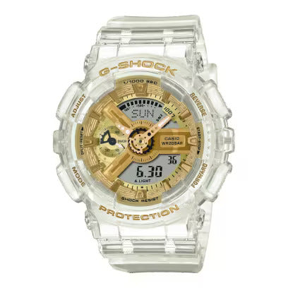 RELOJ ANÁLOGO DIGITAL PARA MUJER CASIO G-SHOCK GMA-S110SG-7ADR - TRANSPARENTE