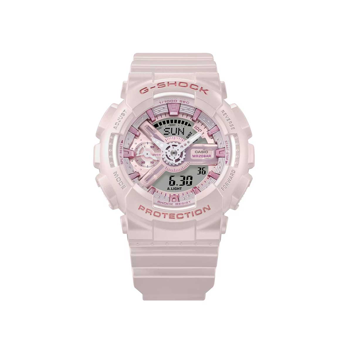 RELOJ ANÁLOGO DIGITAL PARA MUJER CASIO G-SHOCK GMA-S110ST-4ADR - ROSADO