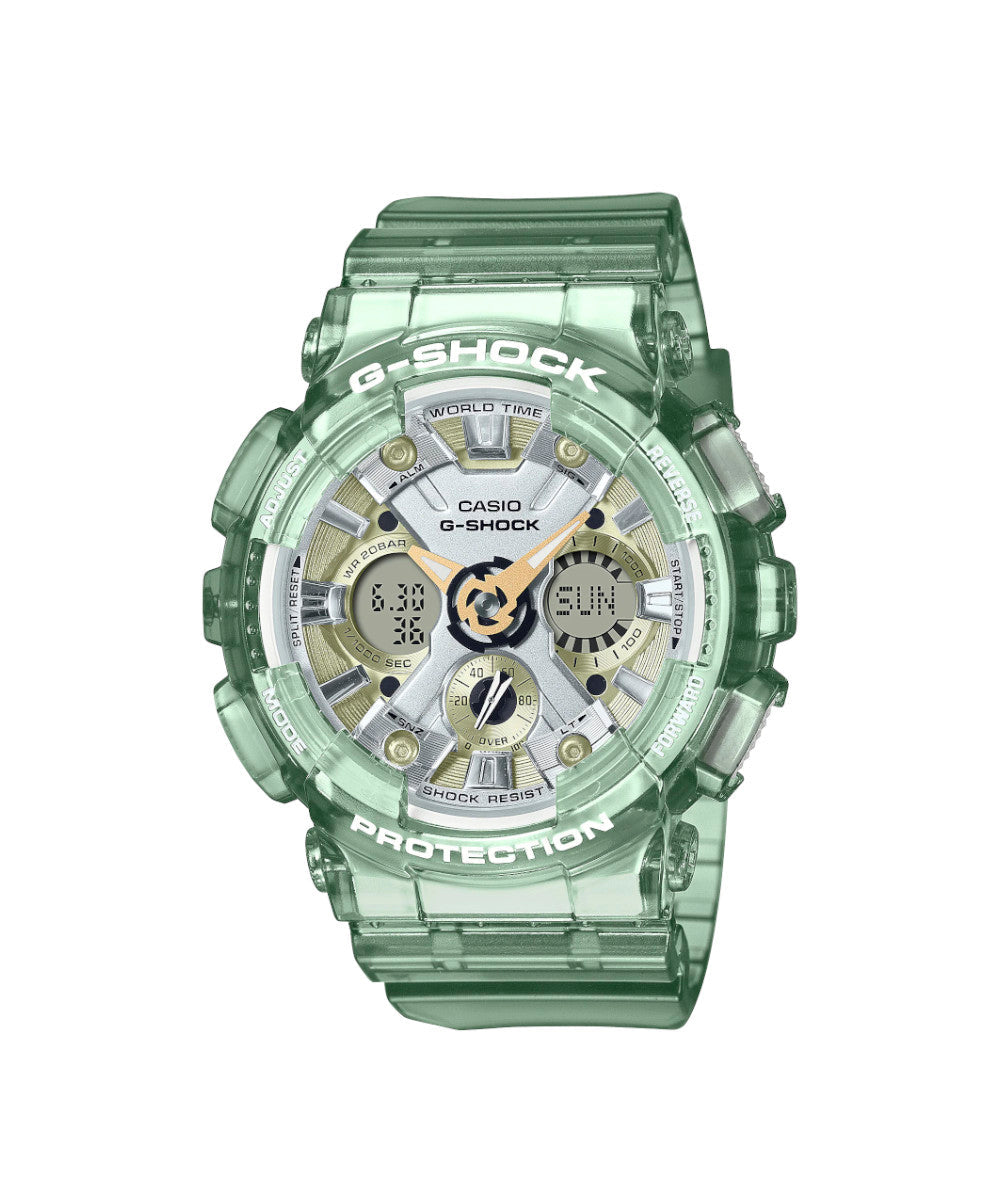 RELOJ PARA MUJER CASIO G-SHOCK GMA-S120GS-3ADR -VERDE