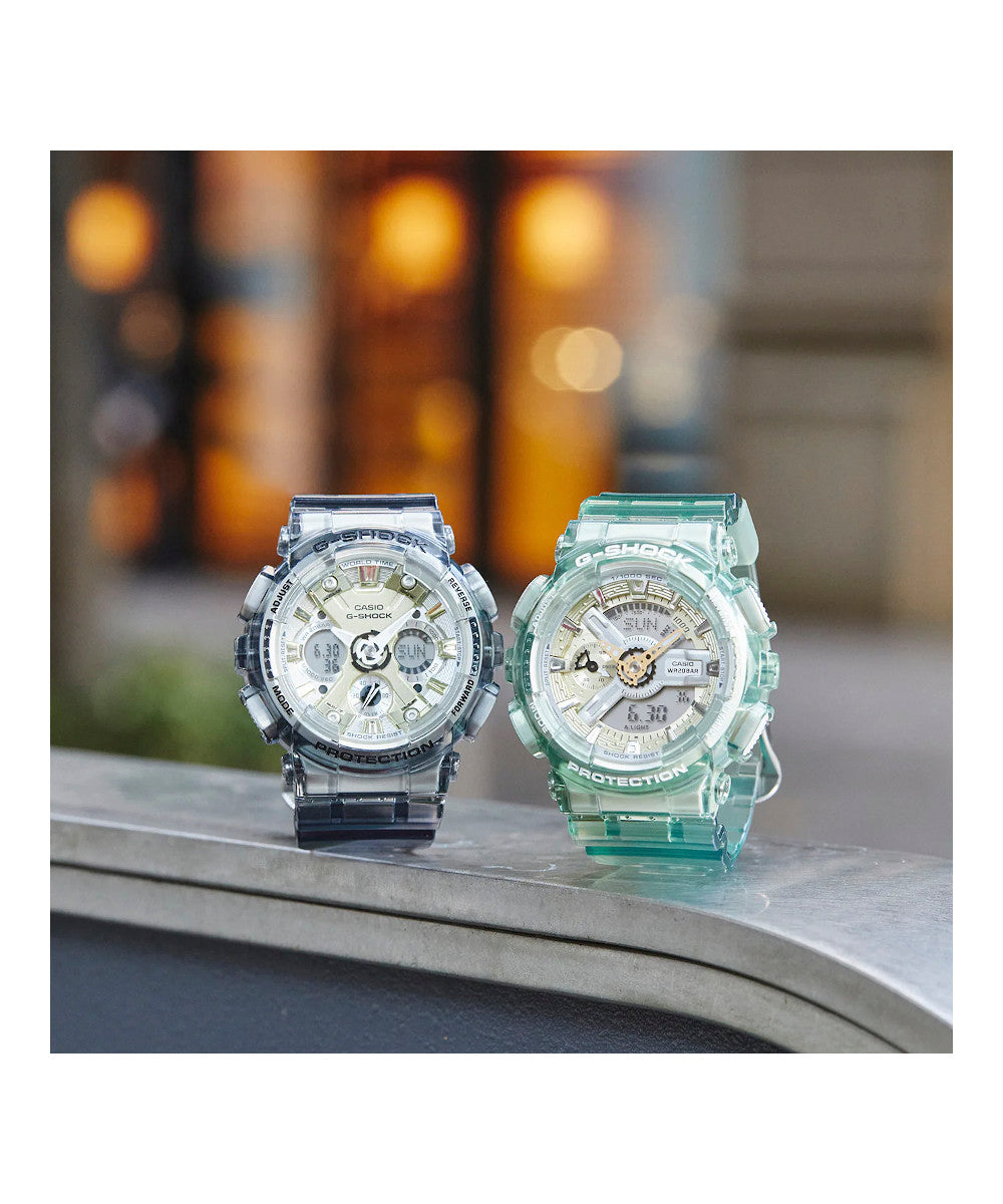 RELOJ PARA MUJER CASIO G-SHOCK  GMA-S120GS-8ADR -GRIS