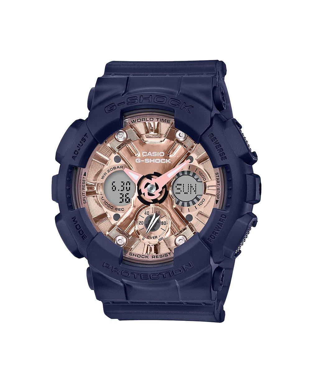 RELOJ ANÁLOGO DIGITAL PARA MUJER CASIO G-SHOCK GMA-S120MF-2A2DR - AZUL