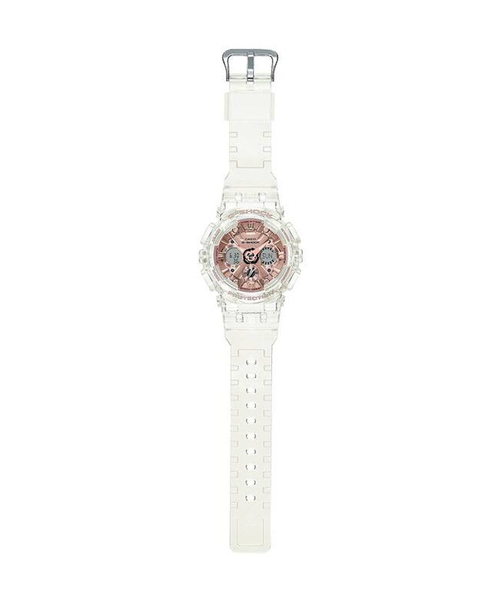 RELOJ PARA MUJER CASIO G-SHOCK  GMA-S120SR-7ADR -BLANCO