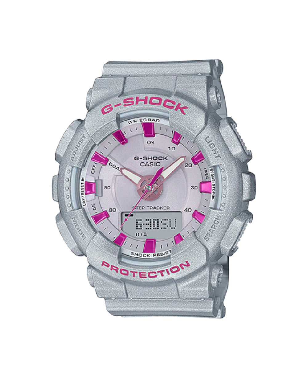 RELOJ PARA MUJER CASIO G-SHOCK  GMA-S130NP-8ADR -GRIS