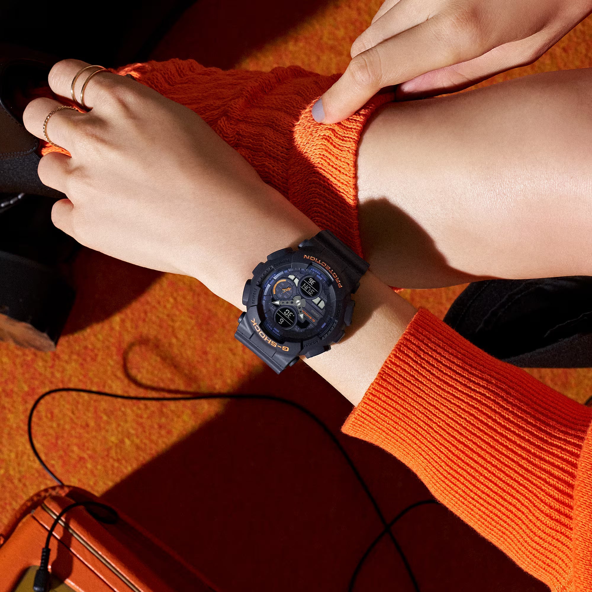 GMA-S140-2A2DR RELOJ PARA MUJER CASIO G-SHOCK - AZUL