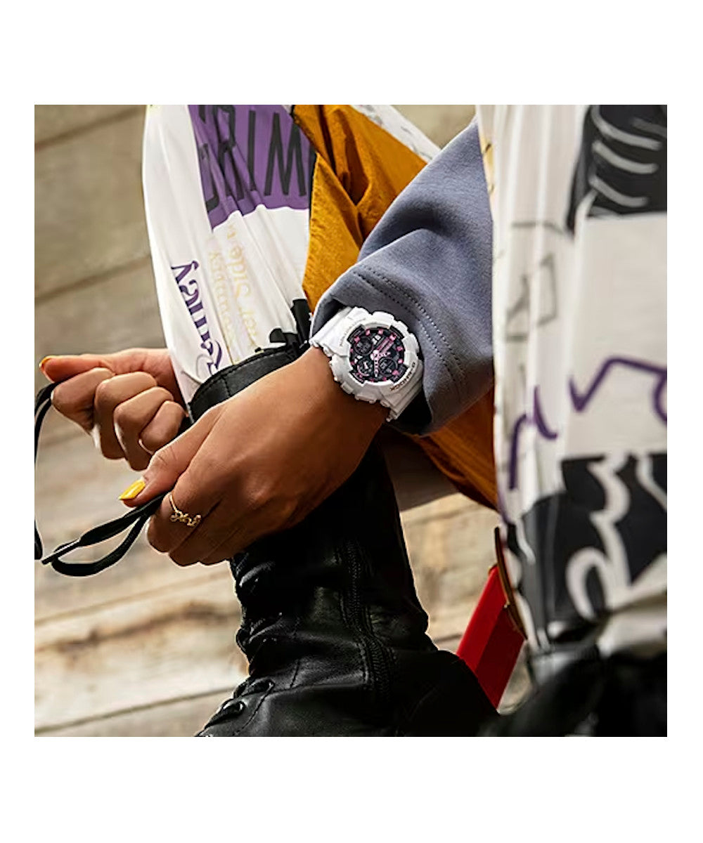 RELOJ CASIO G-SHOCK GMA-S140M-7ADR- BLANCO