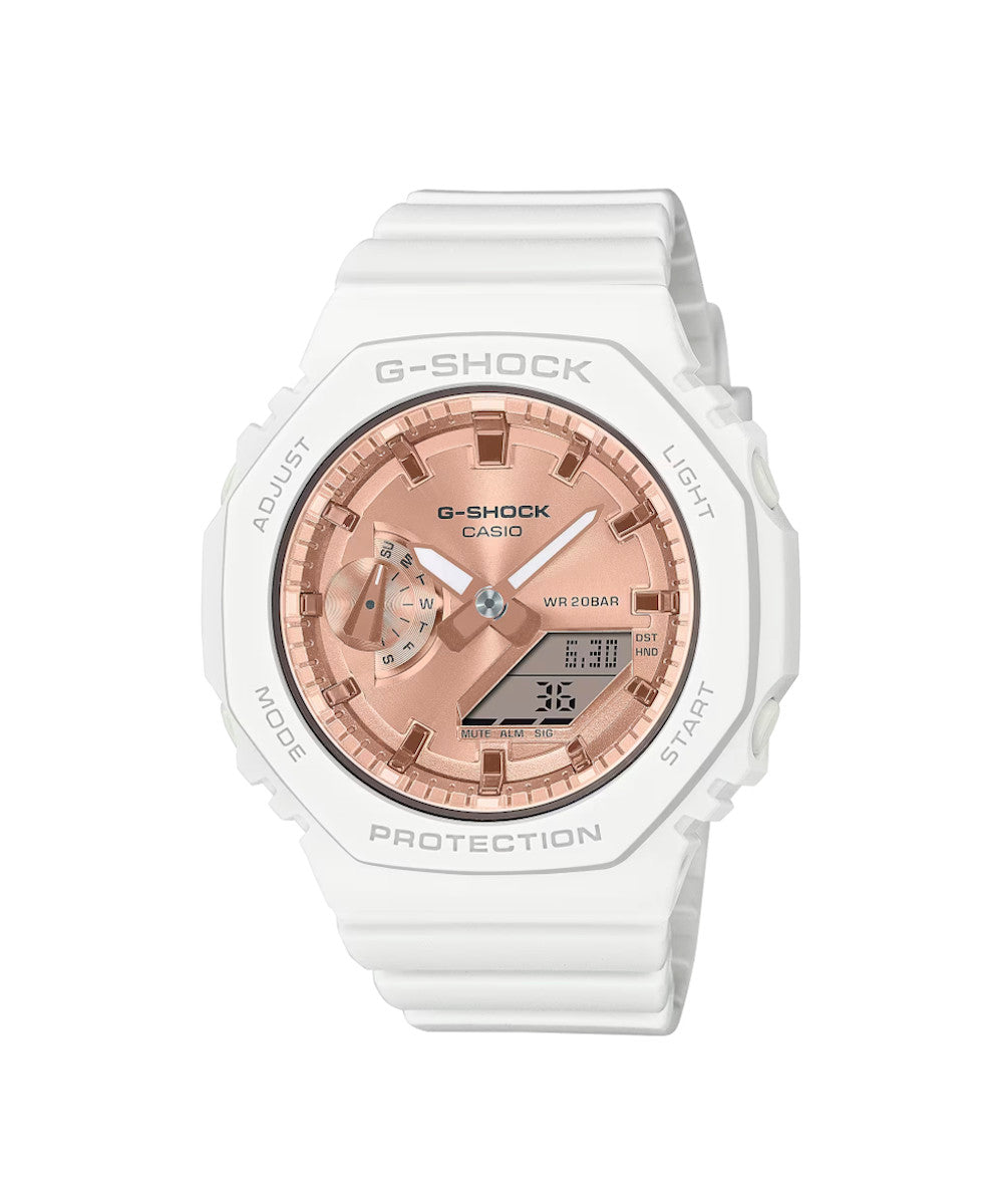 RELOJ PARA MUJER CASIO G-SHOCK GMA-S2100MD-7ADR -BLANCO
