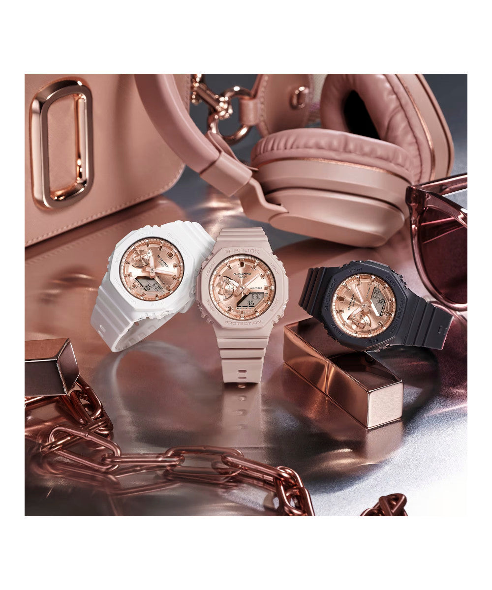 RELOJ PARA MUJER CASIO G-SHOCK GMA-S2100MD-7ADR -BLANCO