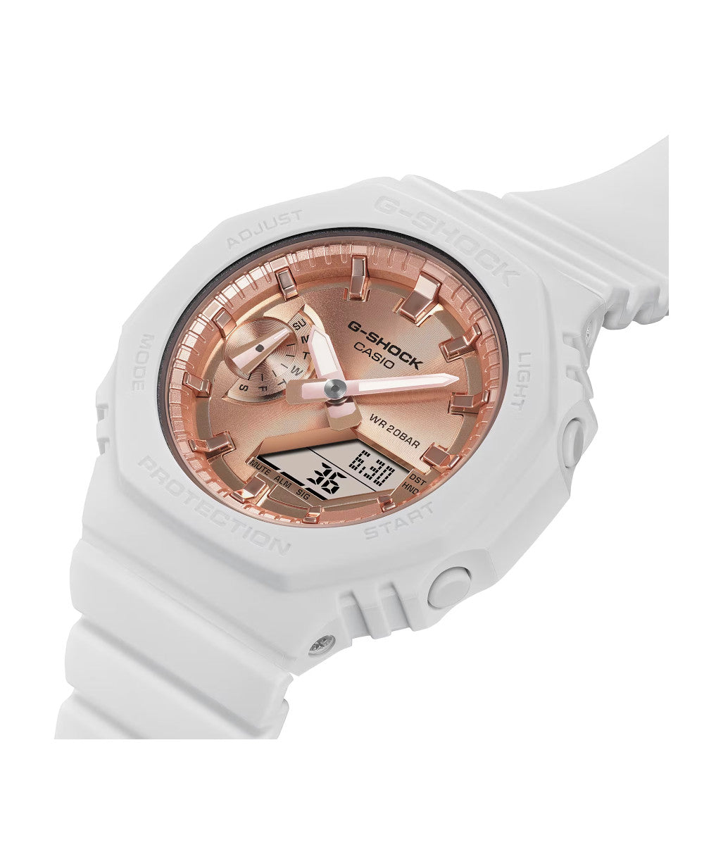 RELOJ PARA MUJER CASIO G-SHOCK GMA-S2100MD-7ADR -BLANCO